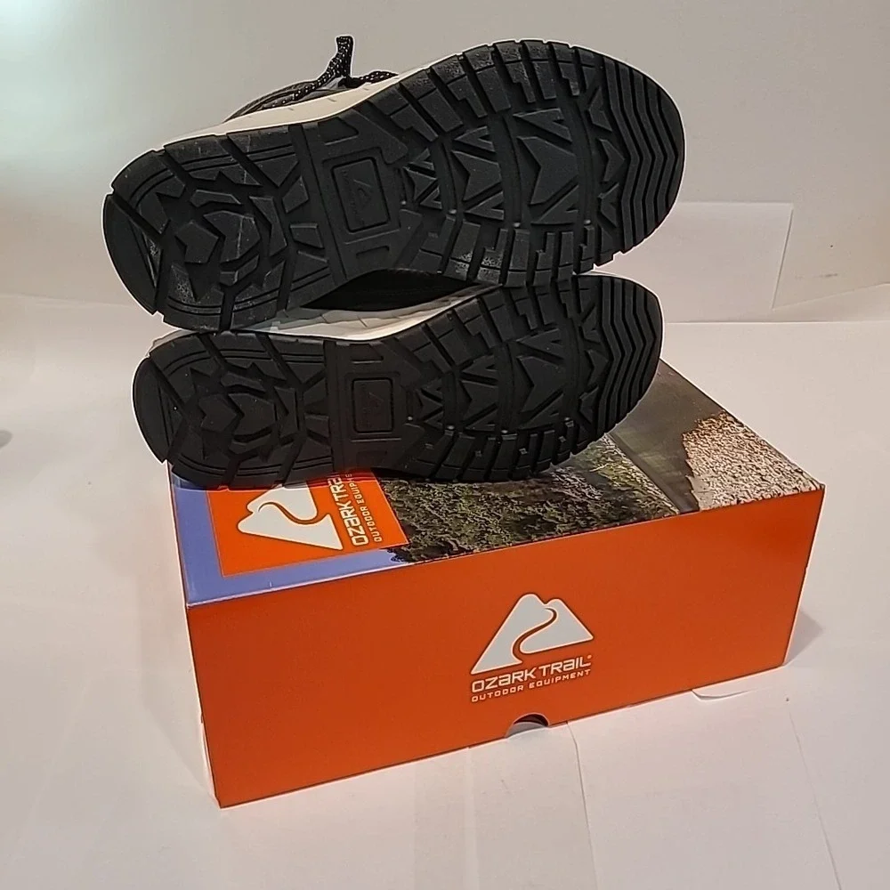 Ozark Trail Women's Size 6.5 Olive Leather Waterproof Tech Hiker Boot Shoes NWT - Picture 11 of 13